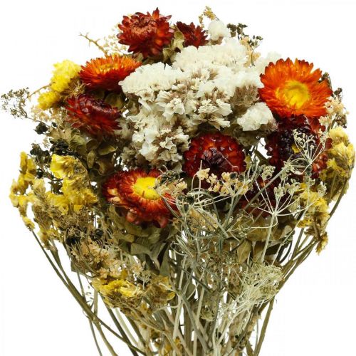 Floristik24.fr Bouquet de fleurs séchées Fleurs d'immortelle et lavande  de mer 125g fleurs séchées - acheter pas cher en ligne