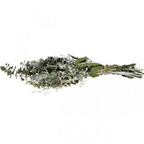 Floristik24 Bouquet de fleurs séchées eucalyptus bouquet de chardons 45-55cm 100g