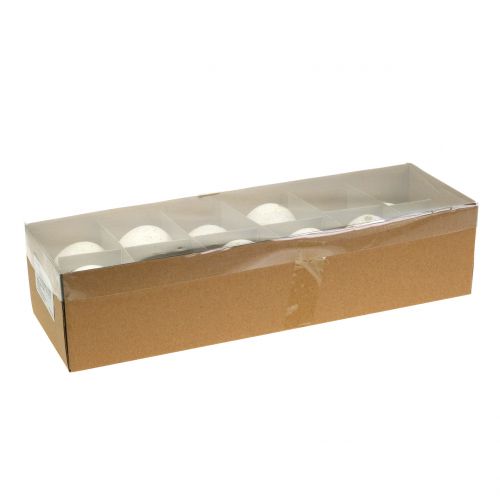 Article Oeufs de dinde naturels 6,5 cm 10 pièces