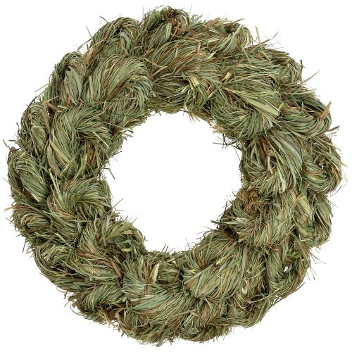 Article Couronne de porte, couronne de foin naturel Ø30cm 1 pc