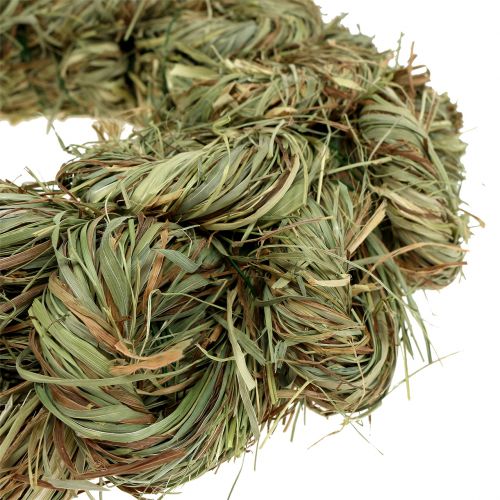 Article Couronne de porte, couronne de foin naturel Ø30cm 1 pc