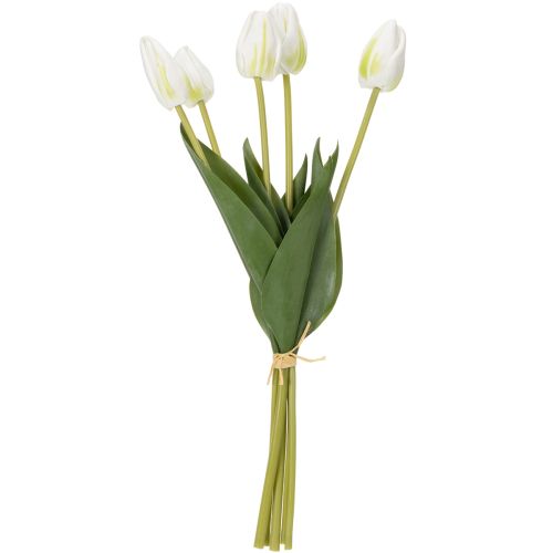 Article Tulipes artificielles décoratives pour une décoration intérieure élégante, 40 cm, lot de 5