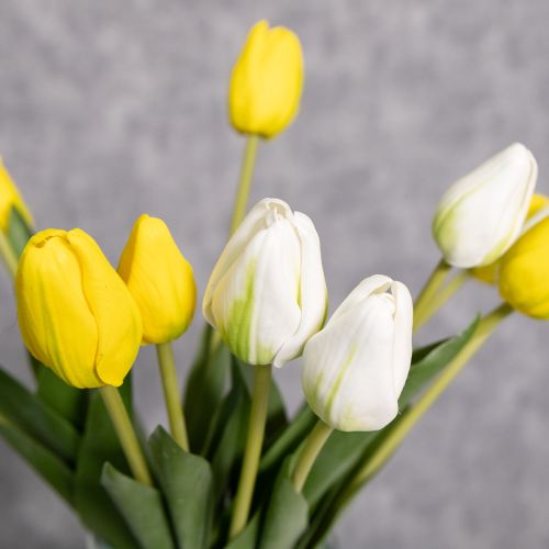 Article Tulipes artificielles décoratives pour une décoration intérieure élégante, 40 cm, lot de 5