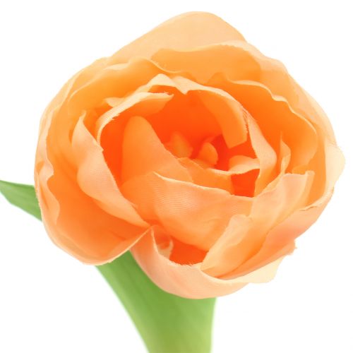 Floristik24 Tulipe pêche artificielle 26.5cm 5pcs