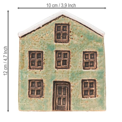 Article Jardinière en céramique Maison de l&#39;Avent Menthe Blanche 10×10×12cm