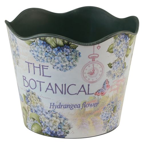 Article Jardinière pot de fleur en plastique hortensias d&#39;été Ø16,5cm H13,5cm