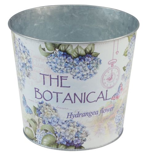 Article Jardinière métal pot de fleur hortensia Ø24cm H21cm