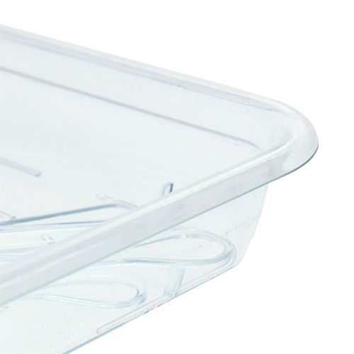 Floristik24 Coupelle 20cm x 20cm transparent 1pc