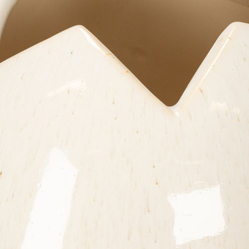 Article Vase décoratif en forme d'œuf, décoration printanière moderne pour le salon, 26 cm