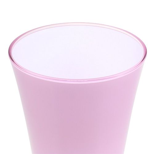 Article Vase &quot;Fizzy&quot; Ø20cm H35cm Violet 1 pc