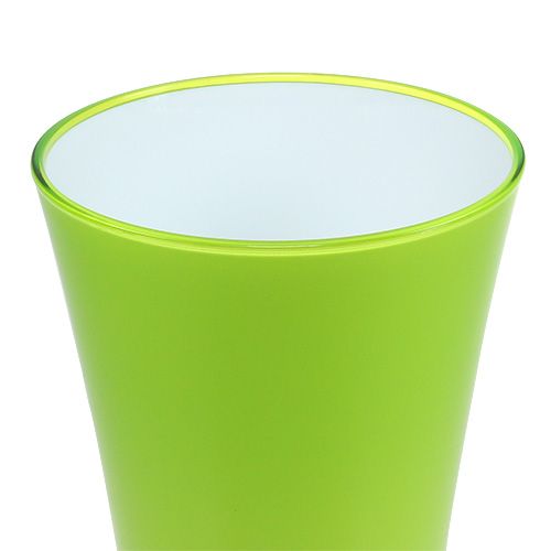 Article Vase &quot;Fizzy&quot; Ø28.5cm H45cm vert pomme, 1pc