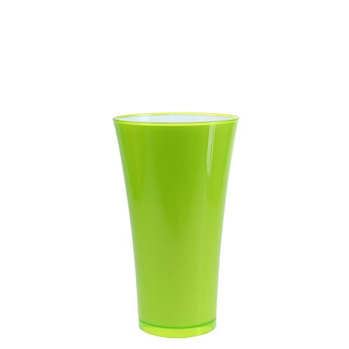 Floristik24 Vase &quot;Fizzy&quot; Ø14.6cm H21cm vert pomme, 1pc