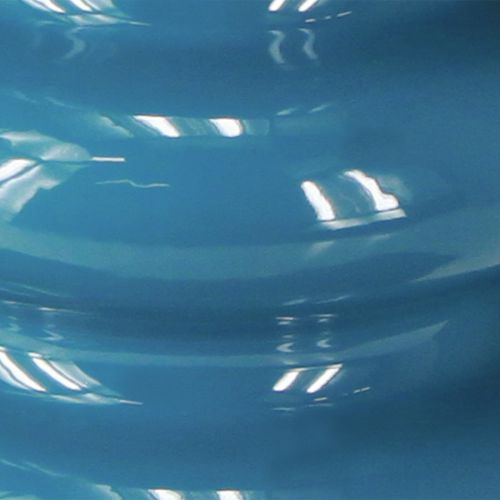 Article Vase, accessoire de décoration avec une surface ondulée pour une ambiance moderne, 23 cm