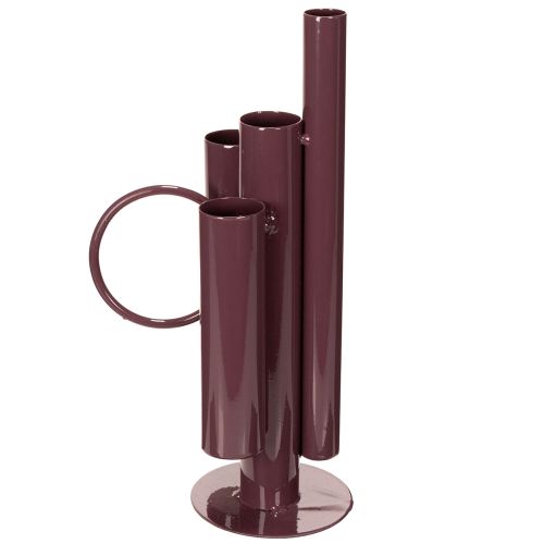 Article Vase fin et moderne pour une décoration de table élégante ; vase décoratif exclusif au design remarquable ; 31 cm