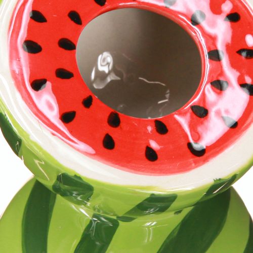 Article Vase pastèque vase céramique décoration été céramique H22cm