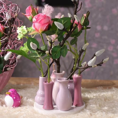 Article Ensemble de vases en céramique, décoration moderne pour salon, 14 cm