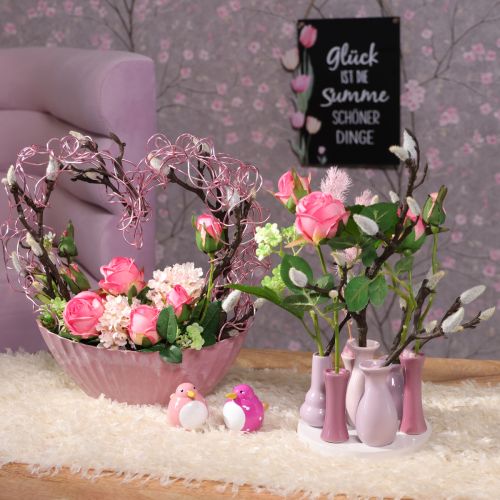 Article Ensemble de vases en céramique, décoration moderne pour salon, 14 cm