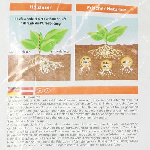 Article Terreau Villa Flora 10l