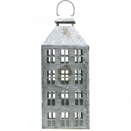 Article Lanterne décorative vintage en métal maison lumineuse Shabby Chic H41,5cm