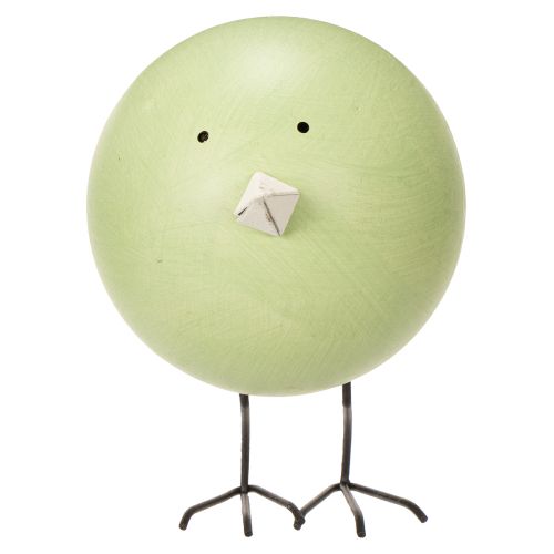 Article Figurines décoratives de poussins, idéales pour égayer le printemps et Pâques, 12 cm, lot de 3.