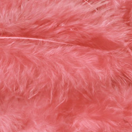 Article Plumes d'oiseaux plumes artisanales en rose printemps Pâques 20g