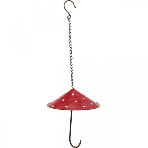 Floristik24 Mangeoire champignon pour grille suspendue Ø15,5cm