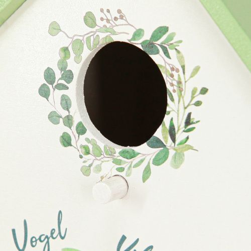 Article Nichoir pour chambres élégantes, au motif floral et à l'esprit nostalgique, 21 cm