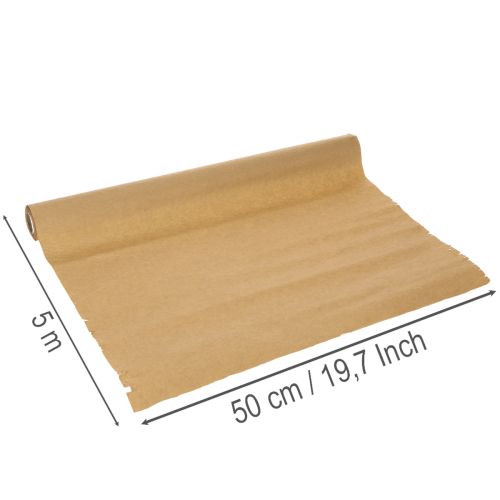 Rouleau de papier nid d'abeille marron 5 m x 50 cm | Floristik24.fr