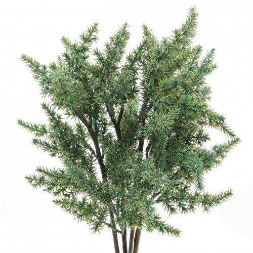 Floristik24 Branche de genévrier artificielle verte 36cm 4pcs