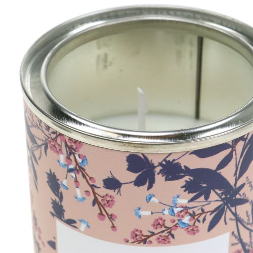 Floristik24 Bougie parfumée rose en bac à fleurs Ø6,5cm