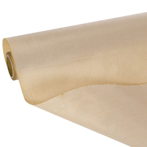 Rouleau de papier ciré brun pour aliments et fleurs 70 cm x 5 m | Floristik24.fr