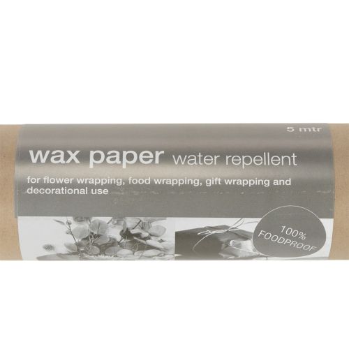 Rouleau de papier ciré brun