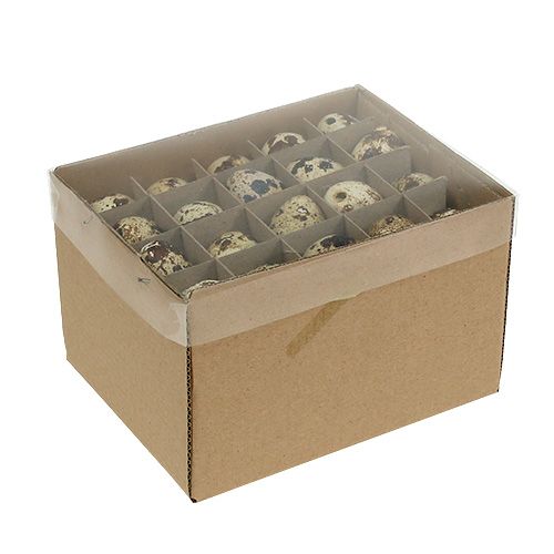 Article Oeufs de caille comme décoration vides naturels 50 pcs