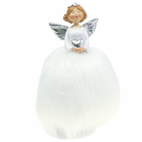 Floristik24 Décoration de Noël ange hochant la tête ange gardien H18cm