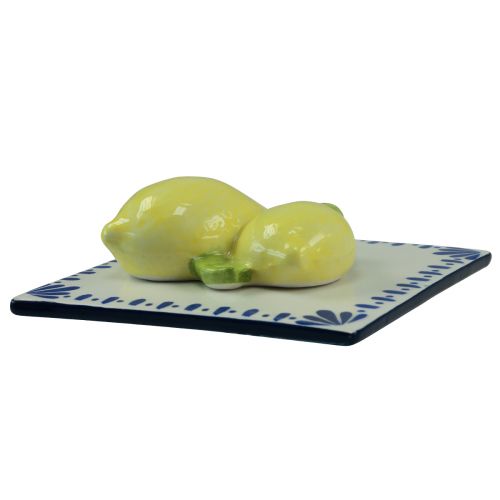 Article Décoration murale carrelage céramique citron décoration de cuisine 15×15cm