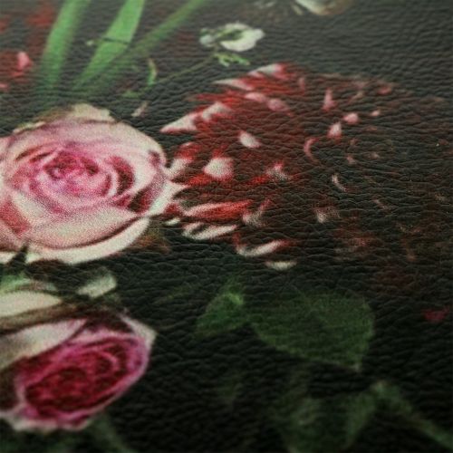 Floristik24 Assiette murale à motif floral Ø 33 cm