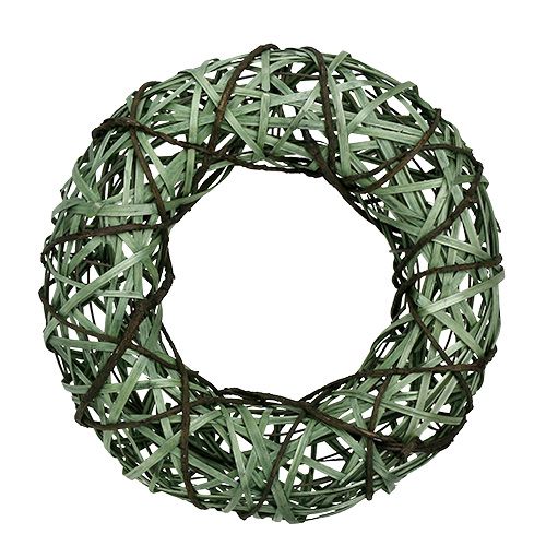 Floristik24 Couronne de saule vert moyen Ø33cm