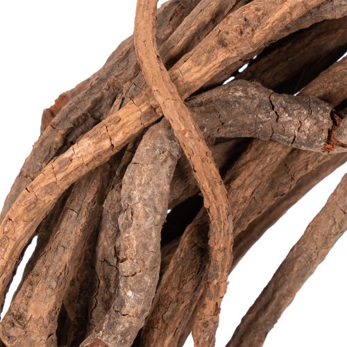 Couronne en osier naturel 40 cm pour créations florales | Floristik24.fr