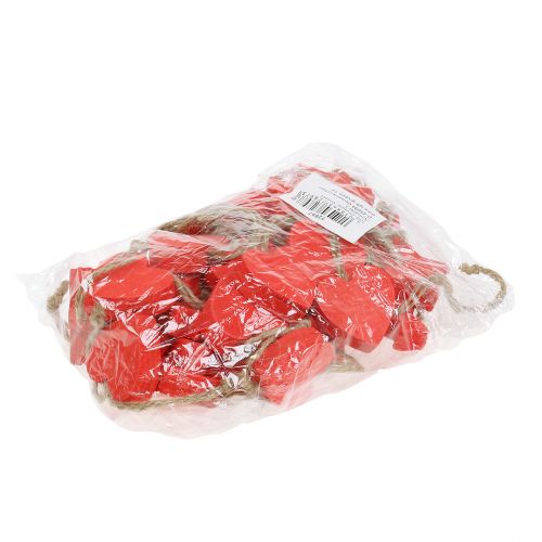Article Pendentif de Noël mix rouge 34 pcs