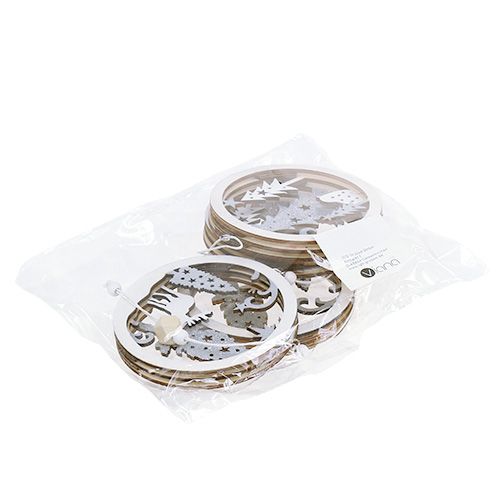 Floristik24 Décoration de Noël à suspendre Ø9.8cm 4pcs