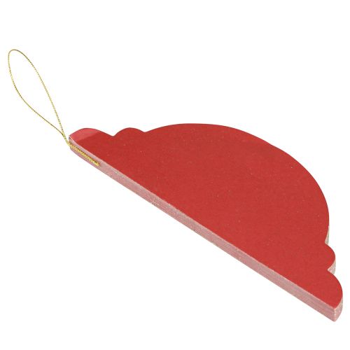 Article Papier de décoration de Noël Décorations de sapin de Noël Bordeaux H20cm