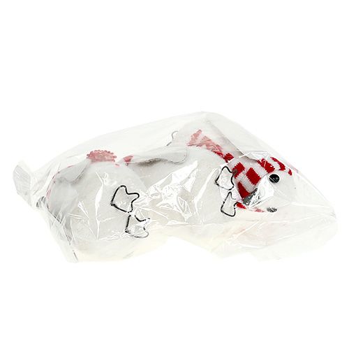 Floristik24 Décoration de noël pingouin 11cm blanc 3pcs