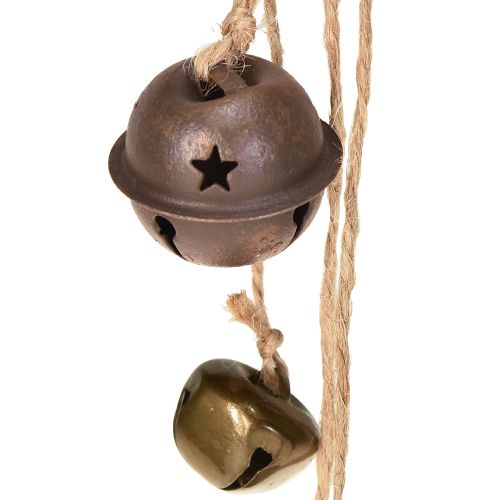 Article Cloches de Noël à suspendre, H37cm, 6 pièces
