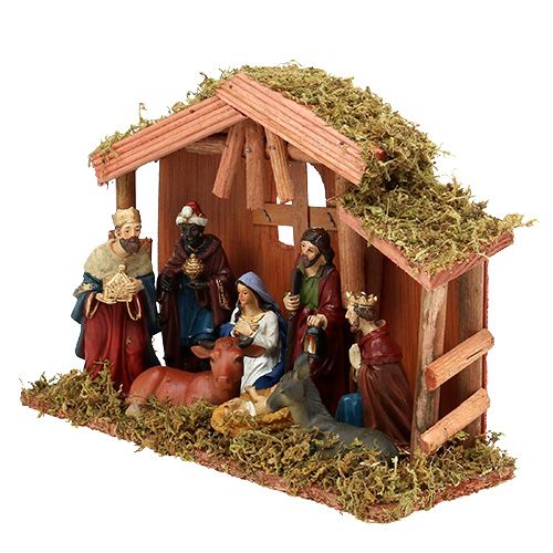 Article Crèche de Noël 30cm x 21cm x 10cm