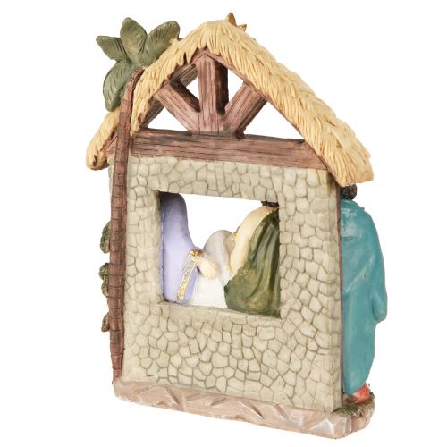 Article Crèche de Noël avec personnages Crèche de Noël 15,5×7×20cm