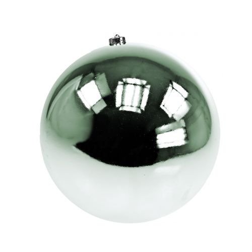 Boule de Noël incassable vert clair Ø20cm