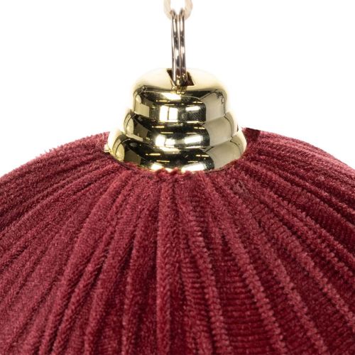 Boule de Noël en velours