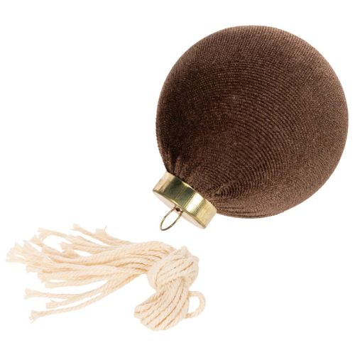 Boules de Noël en velours
