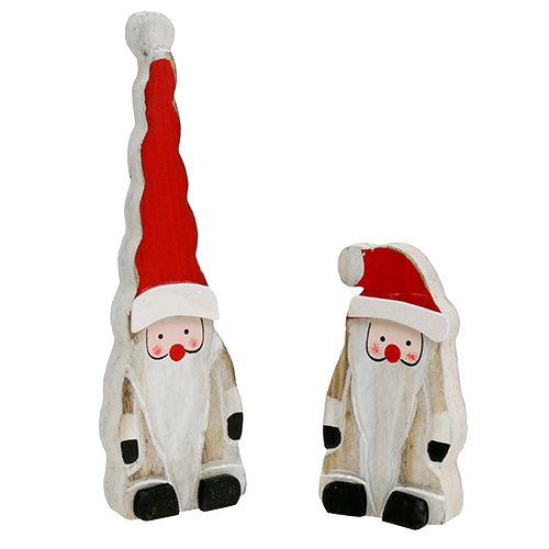 Floristik24 Père Noël 17cm 6pcs