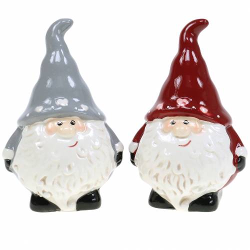 Décoration de noël Père Noël Déco Figurine 10cm 2pcs